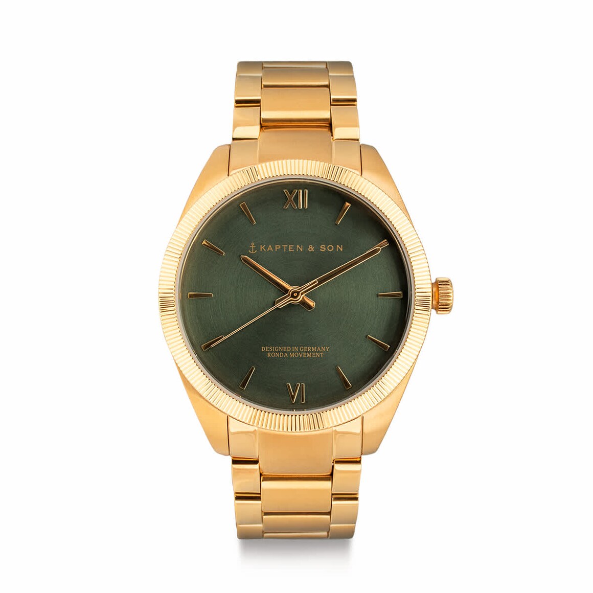 Kpten & Son Crush Gold Green Steel